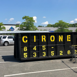 Construction Dumpsters In The Hudson River Valley